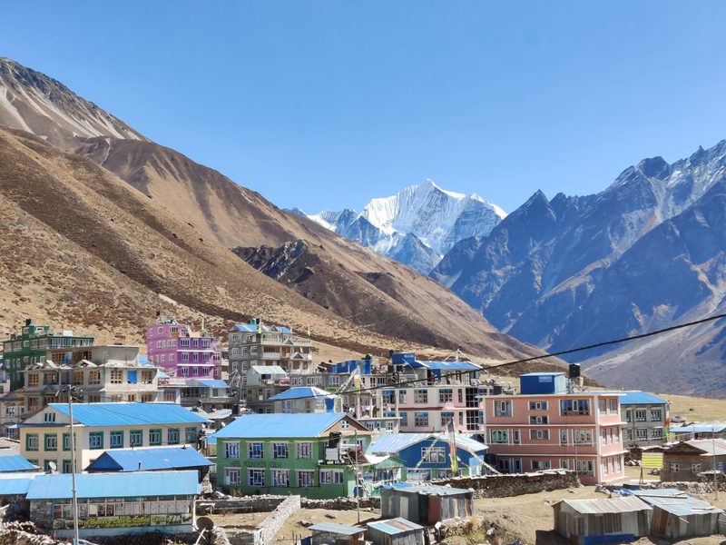 Beautiful Kyanji Gompa