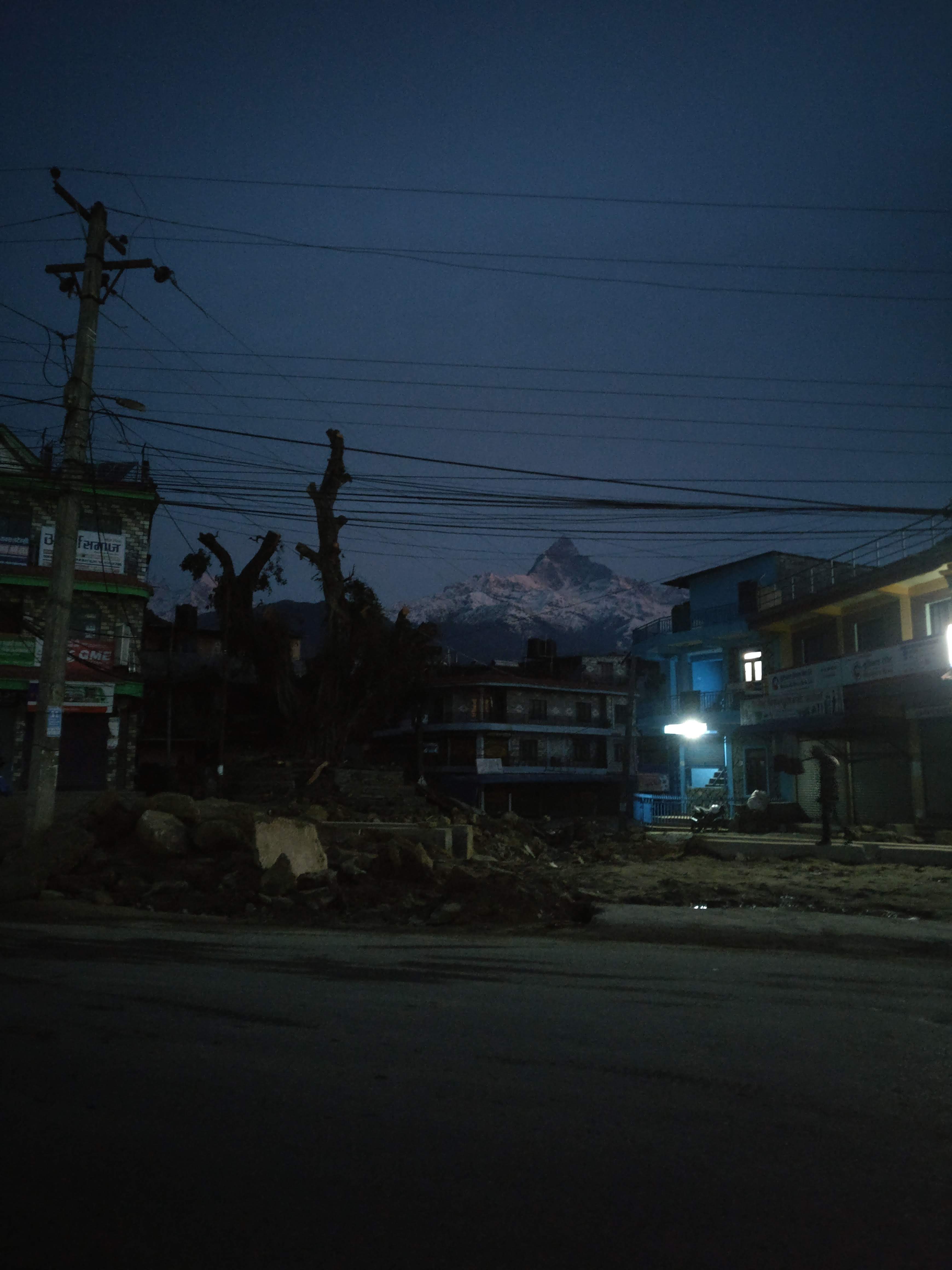 Morning in Pokhara